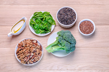 Plant-based sources of Omega-3 acids