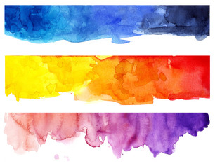 colorful watercolor texture - 71011361