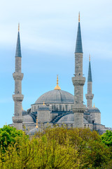 Blue Mosque in Istanbul. Turkey