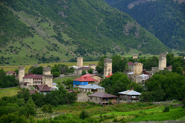Fototapeta na wymiar Upper Svaneti, Georgia