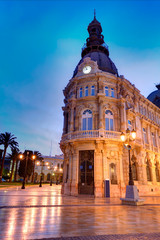 Fototapeta premium Ayuntamiento de Cartagena Murciacity hall Spain