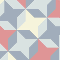 abstract retro geometric pattern