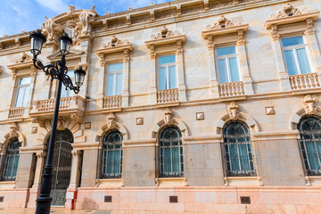 Fototapeta na wymiar Ayuntamiento de Cartagena Murciacity hall Spain