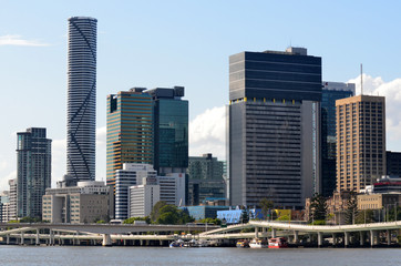 Fototapeta na wymiar Brisbane Skyline -Queensland Australia