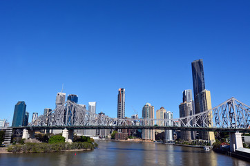 Fototapeta na wymiar Brisbane Skyline -Queensland Australia