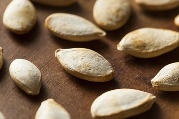 Roasted Salty Pumpkin Seeds