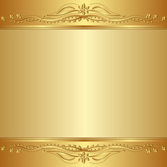 golden  background