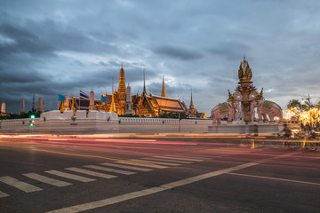Temple of the Emerald Buddha.(Wat Phra Kaew.) Bangkok, Thailand.