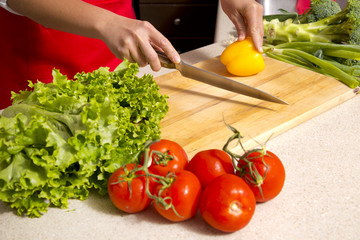raw vegetables