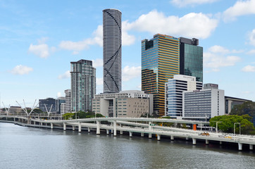Fototapeta premium Brisbane Skyline -Queensland Australia