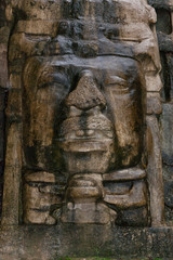 Fototapeta na wymiar Olmec Style Mask