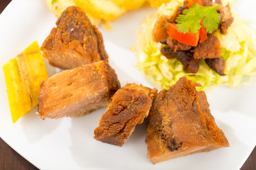 fritada fried pork traditional ecuadorian food