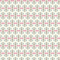 Dark Blue Sweet Easter Eggs Pattern on Pastel Background