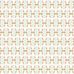 Dark Red Sweet Easter Eggs Pattern on Pastel Background