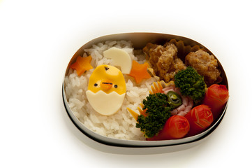 Lunch of chick motif