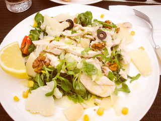 Retro look Chicken Salad