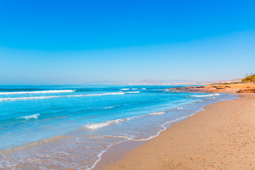 La Azohia beach Murcia in Mediterranean Spain