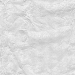 background of white crumpled foil