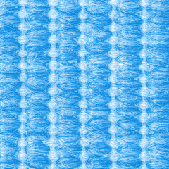 blue textile texture closeup