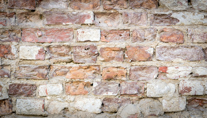 Background texture of a old brick wall