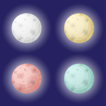 Moon set