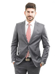 Young businessman portrait