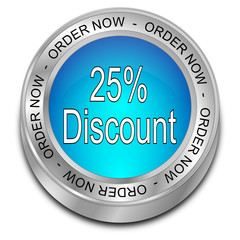 25% Discount - Order now Button