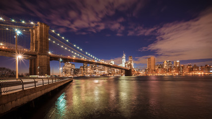 Naklejka premium Brooklyn Bridge NYC