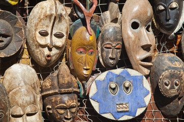 African masks for sell