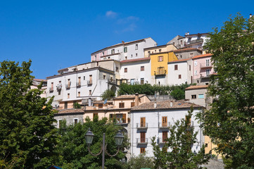 Obraz premium Panoramic view of Viggianello. Basilicata. Italy.