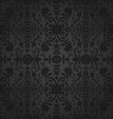 wedding card design, paisley floral pattern , India