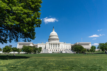 Fototapeta na wymiar USA Capitol Hill