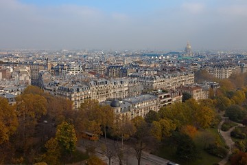 Fototapeta premium View over Paris