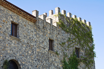 Fototapeta na wymiar Castle of Viggianello. Basilicata. Italy.