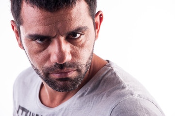 Obraz premium strong looking young man