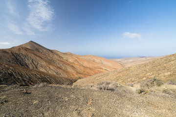 Fototapeta na wymiar Fuerteventura Mountains