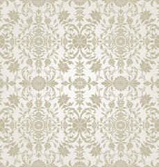 wedding card design, paisley floral pattern , India