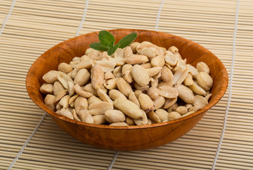Peanut in the bowl