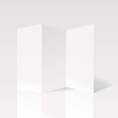 white folding paper