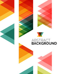 Triangle geometric concept