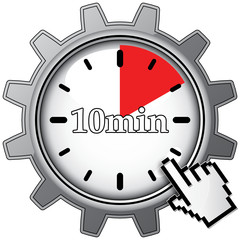 10 MINUTES ICON