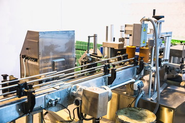 Automatic packing line of conveyor