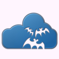 Cloud halloween