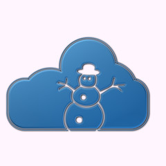 Cloud pupazzo di neve