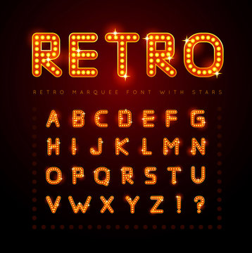 Retro font