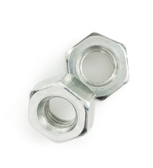 nut tools on white background