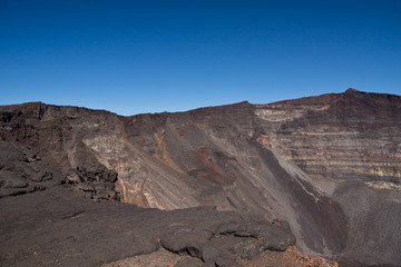 Fototapeta na wymiar Vulkankrater - Reunion - Piton de la Fournaise