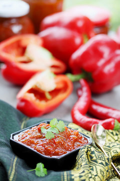 chutney of red  peppers