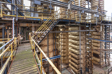 Condensation Tower in a sodium carbonate Plant