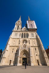 Fototapeta na wymiar クロアチア　ザグレブ大聖堂　Zagreb Cathedral